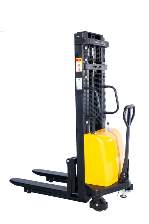 Fork Over Semi Electric Stacker