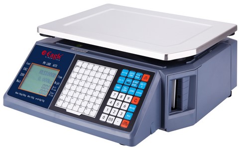 Barcode Label Printing Weighing Scale - Rear Type