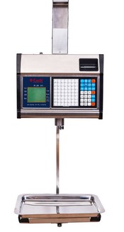 Barcode Label Printing Weighing Scale - Hanging Type