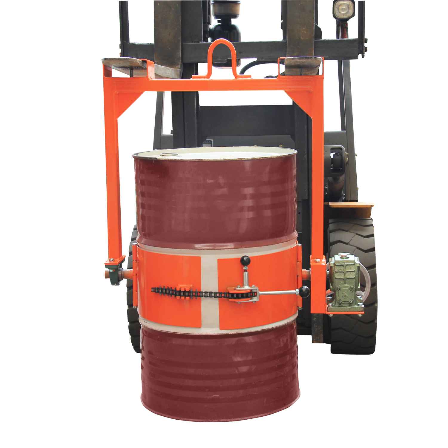 DRUM TILTER WITH FORKLIFT ATTACHMENT - LM 800