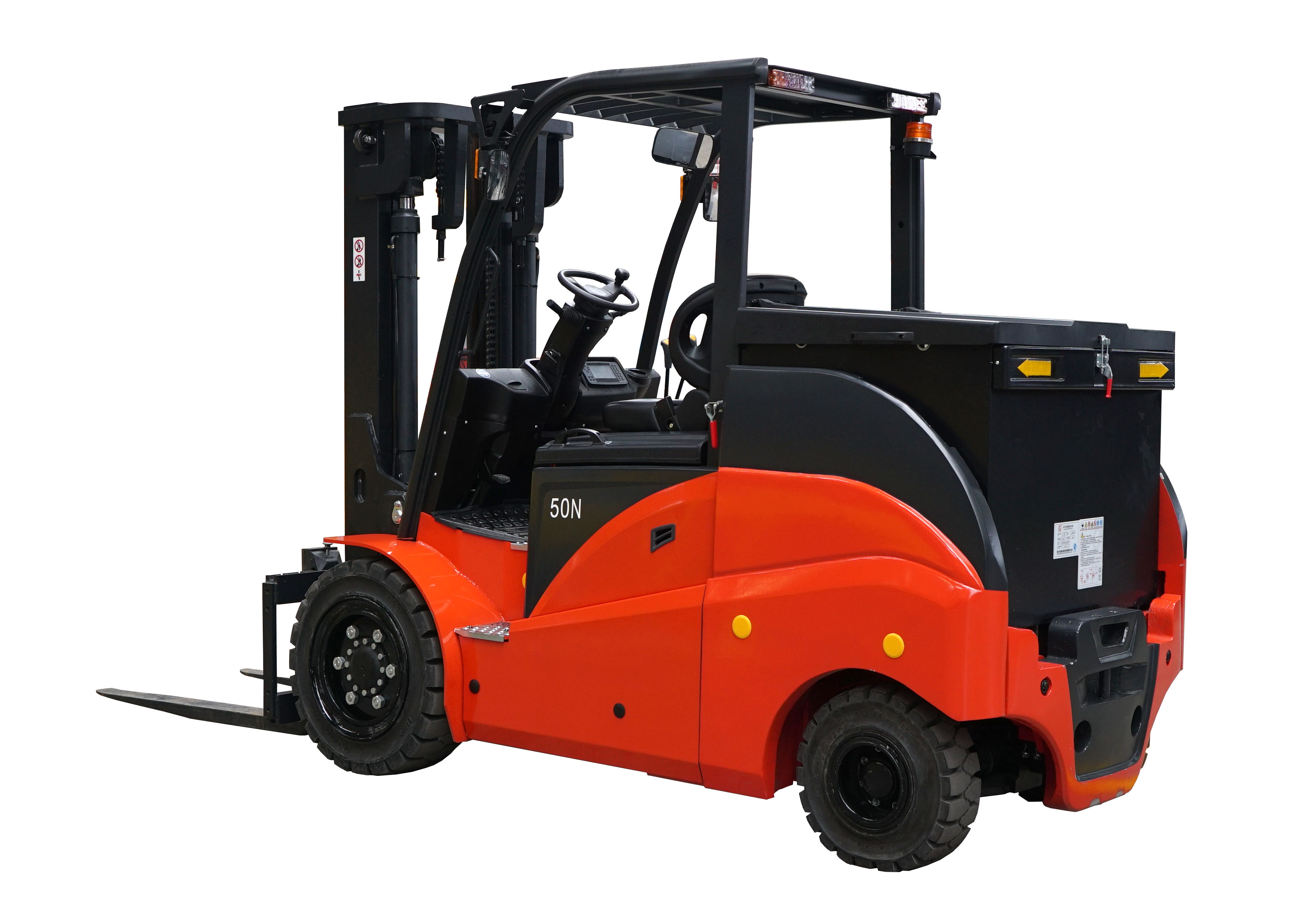 FOUR WHEEL FE4P50N - FORKLIFT ELECTRIC TRUCK